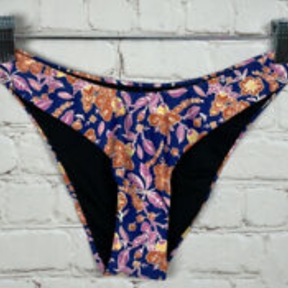 J.CREW FLORAL SWIM BOTTOM NWT - Picture 1 of 3